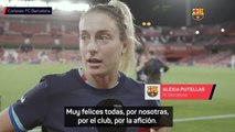 El FC Barcelona campeón de la Liga F - Las palabras de Putellas, Bonmatí, Graham y Giráldez