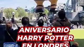 HARRY POTTER celebra su ANIVERSARIO en LONDRES