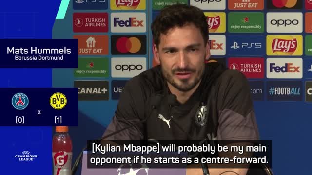 Dortmund defenders need to be 'wide awake' against Mbappe' - Hummels