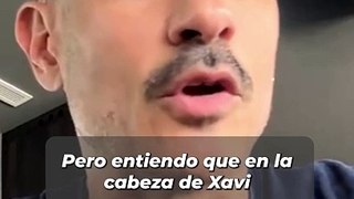 Álvaro Benito sobre las polémicas declaraciones de Xavi