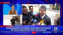 La Molina: Wilfredo Oscorima reaparece en medio de investigaciones por el caso Rolex