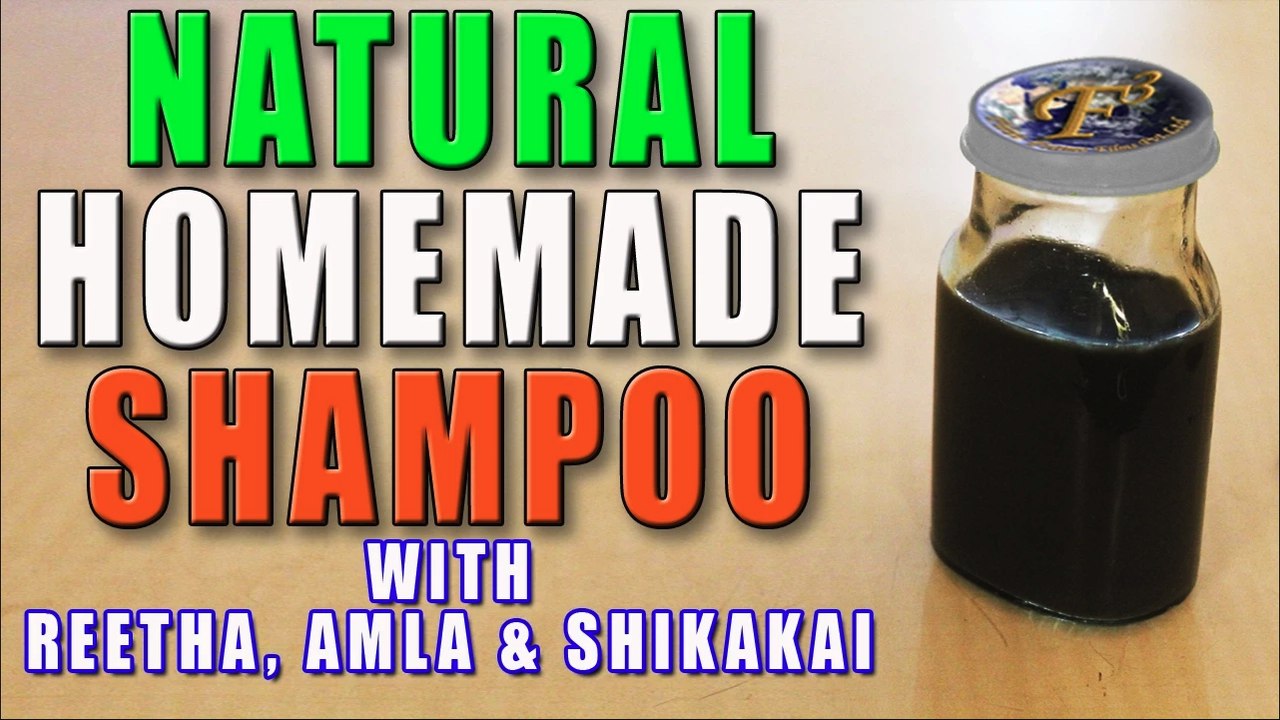 DIY-Natural Homemade Hair Shampoo II घर का बना प्राकृतिक शैम्पू II