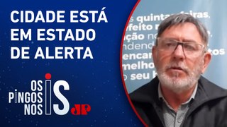 “Preparo é para o pior durante a noite”, alerta prefeito de São Lourenço do Sul, no RS