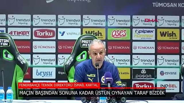 İsmail Kartal: Sorumluluk bana ait