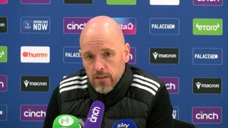 Ten Hag reacts to United's worst performance from not following the plan and script