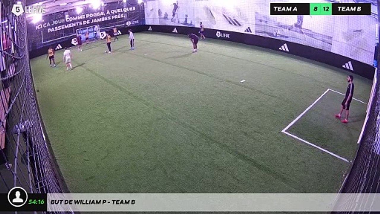 But de William P - Team B