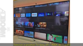 TV Sony XR 77A80K da 77 pollici Bravia