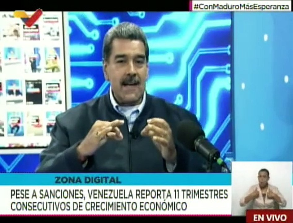 Jefe de Estado: Venezuela tiene 11 trimestres consecutivos de crecimiento económico
