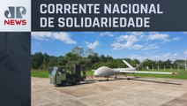 Primeiro voo da FAB com doações chega ao Rio Grande do Sul