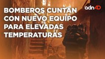 Bomberos trabajan con nuevo equipamiento para mejorar en sus labores y atender las emergencias