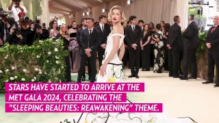 Stars Arrive at Met Gala 2024: Sleeping Beauties: Reawakening Fashion