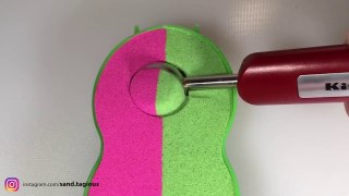 Satisfying Kinetic Sand Cutting Compilation #3
