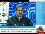 Pdte. Maduro: El imperialismo colocó un títere en Argentina y le está regalando las Malvinas