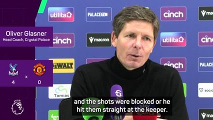 Glasner reveals advice he gave to Olise before scoring brace against United