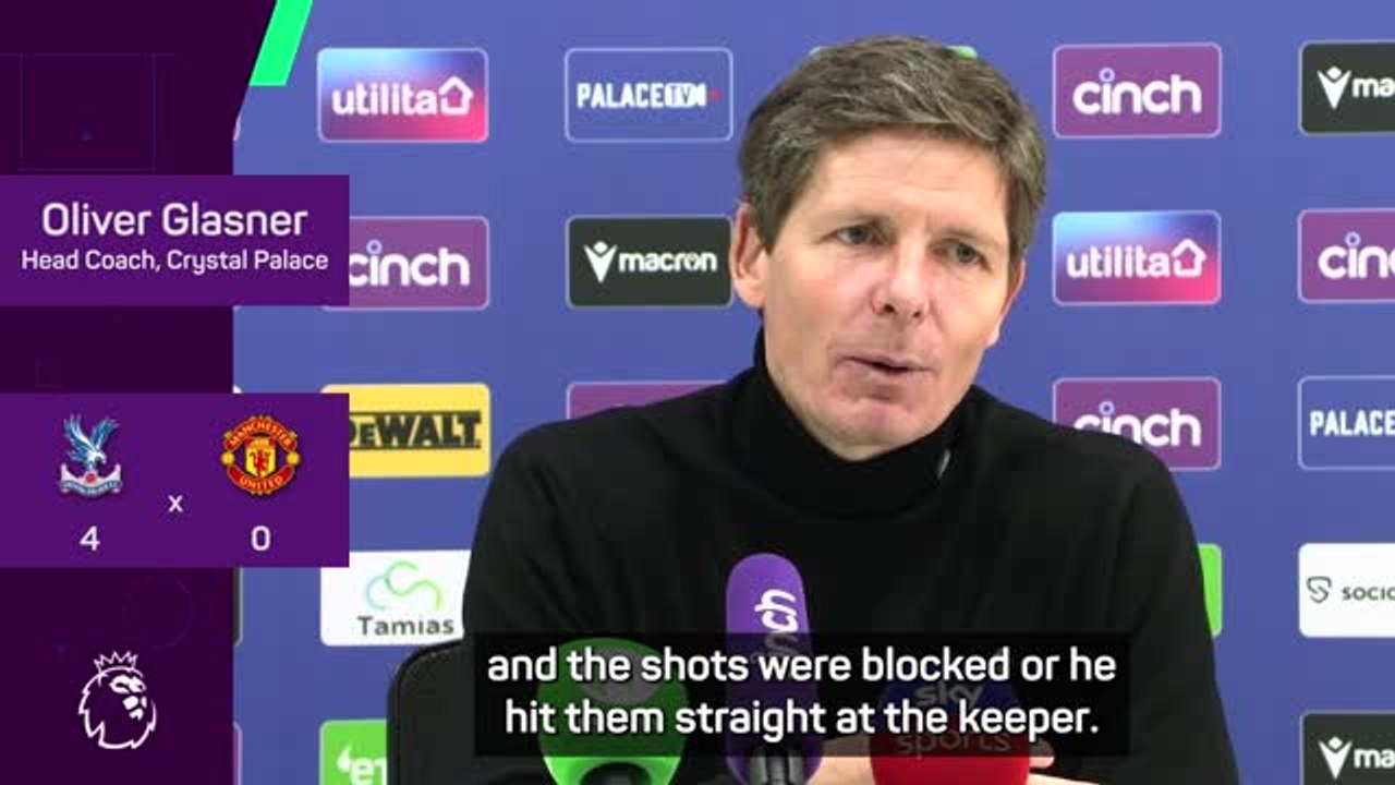 Glasner reveals advice he gave to Olise before scoring brace against United