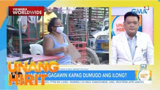 Ano ang dapat gawin kung makaranas ng nosebleed? | Unang Hirit