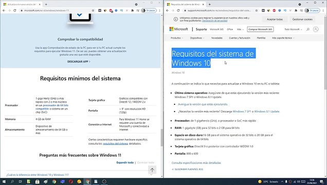 REQUISITOS para WINDOWS 11 ¿CUMPLO con los REQUERIMIENTOS MÍNIMOS?