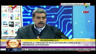 Presidente Nicolás Maduro, condenó las acciones neoliberales de Javier Milei en Argentina