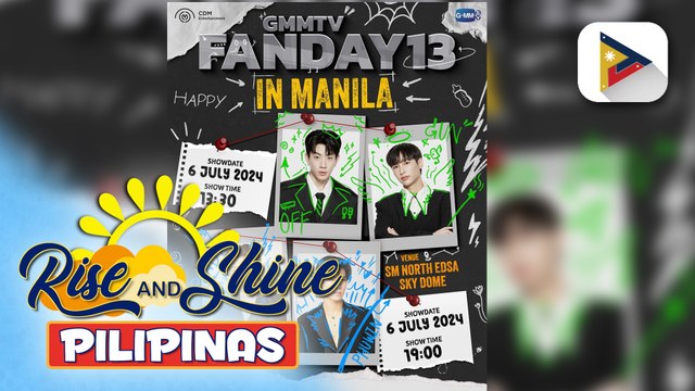 Talk Biz | Thai actors na sina Offgun at Pondphuwin bibisita sa Pilipinas this coming July