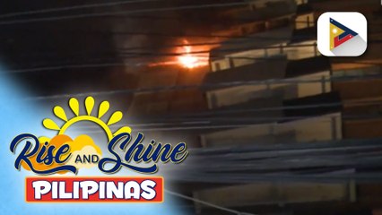 Sunog na sumiklab sa 8th floor ng isang gusali sa Binondo, Manila, hindi pa rin naaapula;