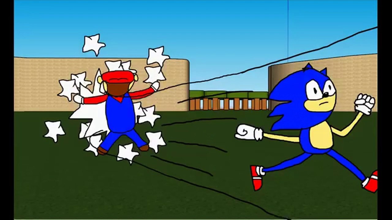 Mario vs Sonic | Animacomic