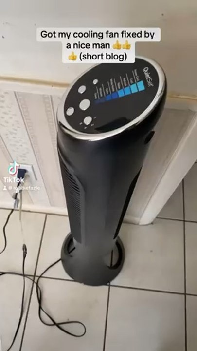 Cool Fan Got Fixed By a Nice Man