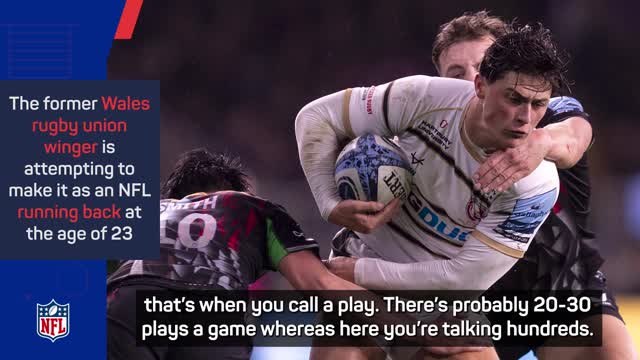 Rees-Zammit takes first steps to NFL career at Chiefs rookie camp