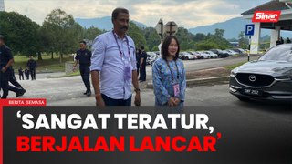 Calon PH puas hati proses undi awal berjalan lancar