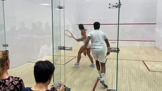 _How To Play Intelligent Squash!_  Alex Toth versus Husein Rahemtulla