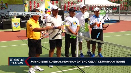 Jaring Bibit Daerah, Pemprov Jateng Gelar Kejuaraan Tennis
