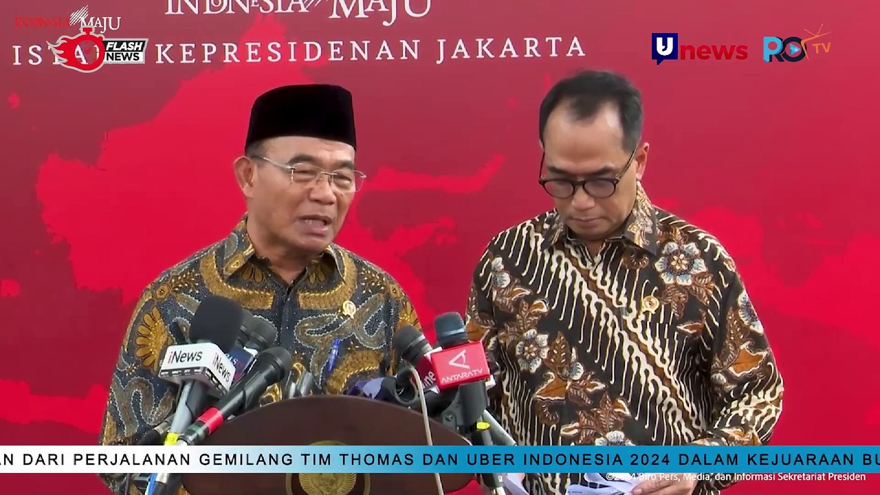 Keterangan Pers Menko PMK Soal Penanganan Mudik 2024!!