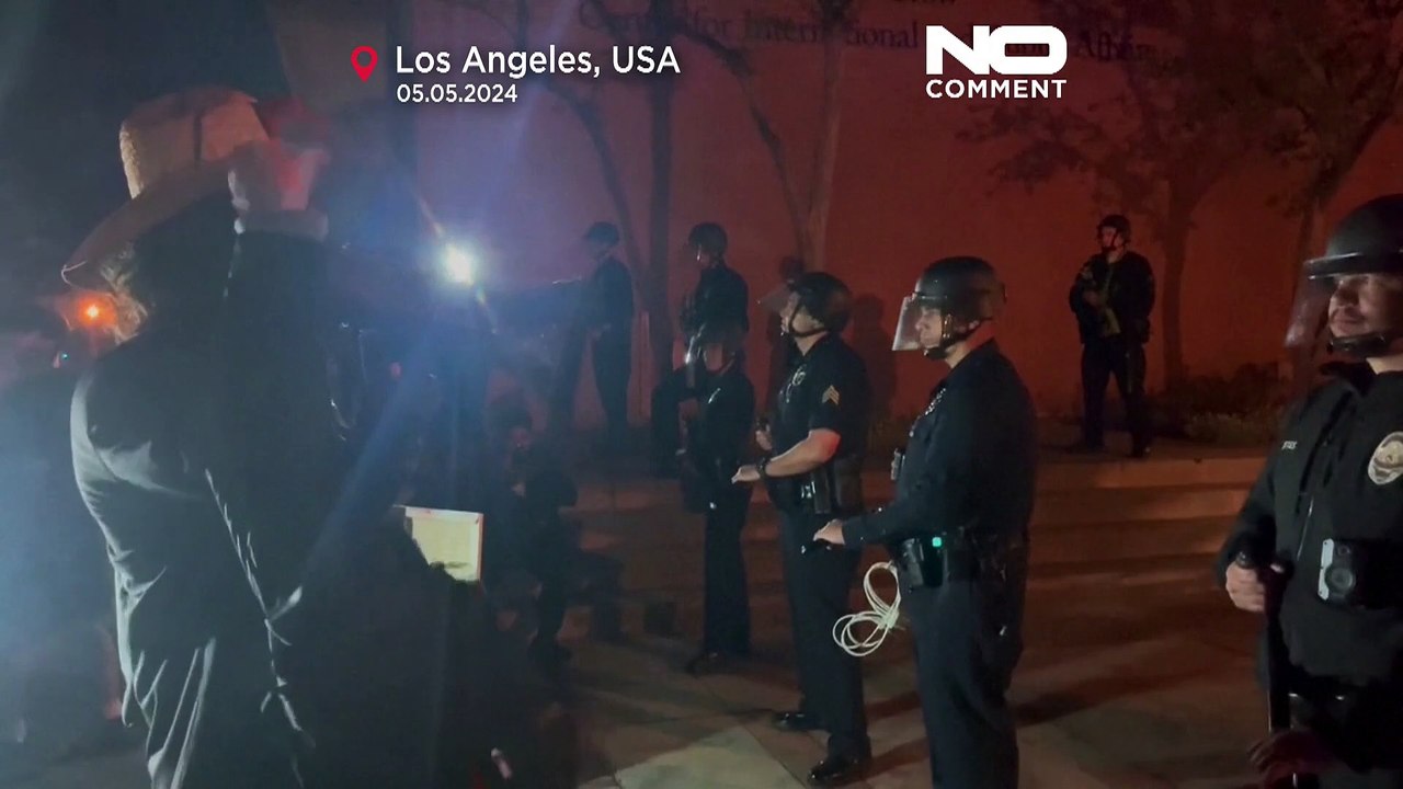 Gaza-Proteste an US-Universitäten: Polizei gegen Studierende