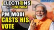 PM Modi Votes in Ahmedabad as Third Phase Of Voting Begins For Lok Sabha Elections | Oneindia News