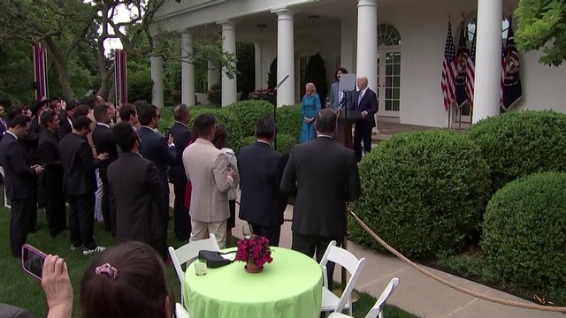 The Bidens celebrate immigration on Cinco de Mayo
