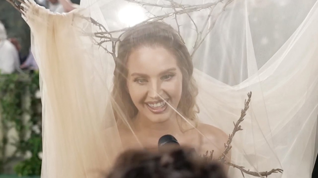 Lana Del Rey Shares Inspiration Behind Her 2024 Met Gala Look | THR Video