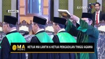 Pelantikan dan Pengambilan Sumpah Jabatan 6 Ketua Pengadilan Tinggi Agama - MA NEWS