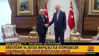 Son dakika... Cumhurbaşkanı Erdoğan Bahçeli ile görüşecek