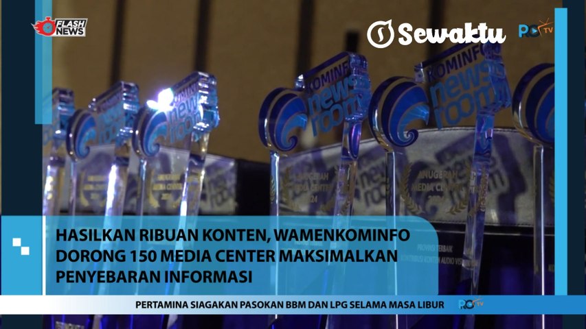 Wamenkominfo Terus Dorong 150 Media Center Maksimalkan Penyebaran Informasi