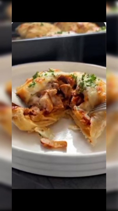 Chiken pancake kebab