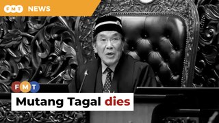 Senate president Mutang Tagal dies