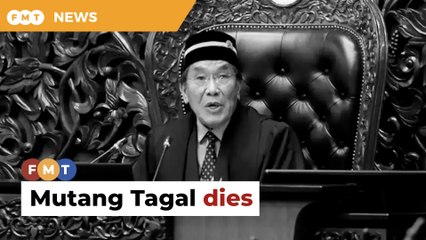 Senate president Mutang Tagal dies