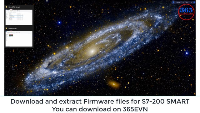 0045 - Upgrade Firmware PLC Siemens S7 200 SMART on Step7 Microwin smart