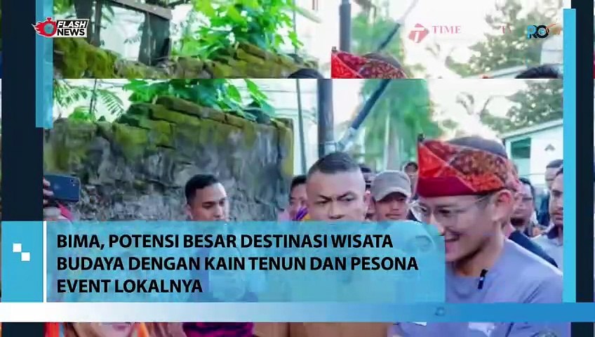 Menparekraf Kunjungi Kampung Tenun Rabadompu Bima NTB