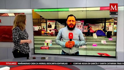 "Te cambio mi voto por mi hija desaparecida"; madres mantienen plantón en Chiapas