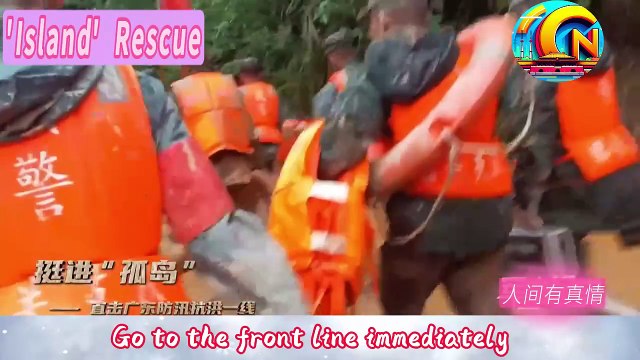 Rescue in the line of fire of flash flood