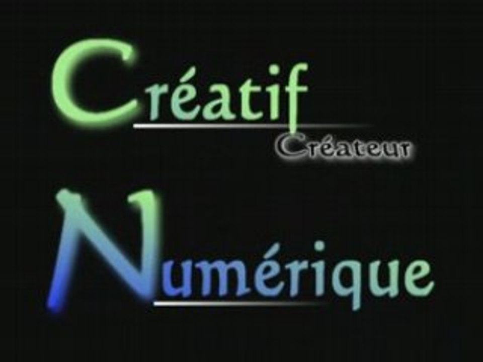 Logo jingle creatif numérique