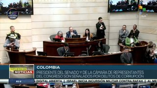 En Colombia representantes del congreso y del senado son señalados por delitos de corrupción.