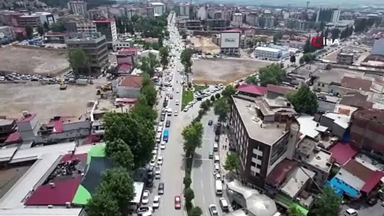 Kahramanmaraş deprem öncesi ve sonrası böyle görüntülendi