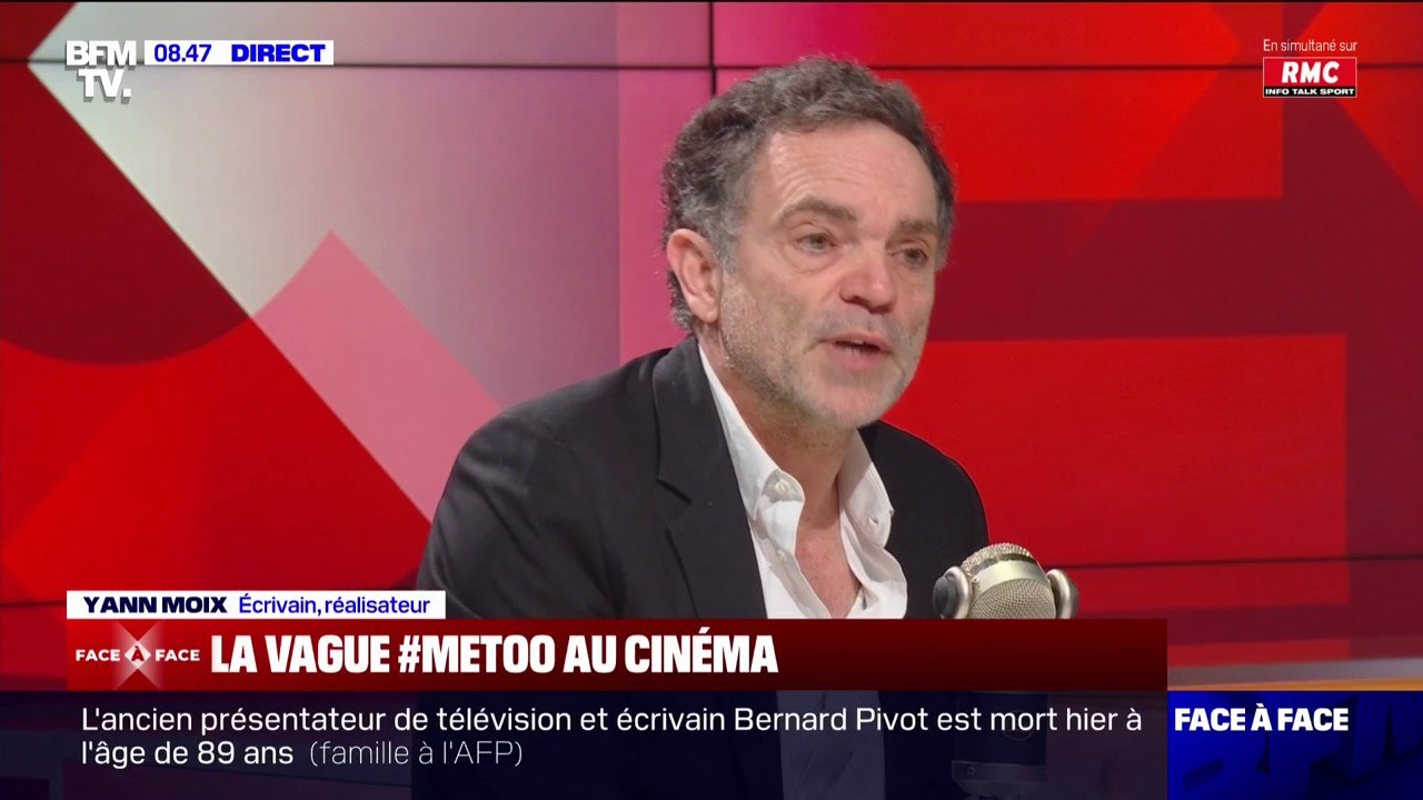 #MeToo dans le cinéma: "J'ai peur de la chasse aux sorcières", réagit Yann Moix