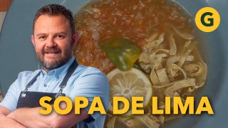 SOPA de LIMA AUTÉNTICA MEXICANA por Eduardo Osuna | El Gourmet
